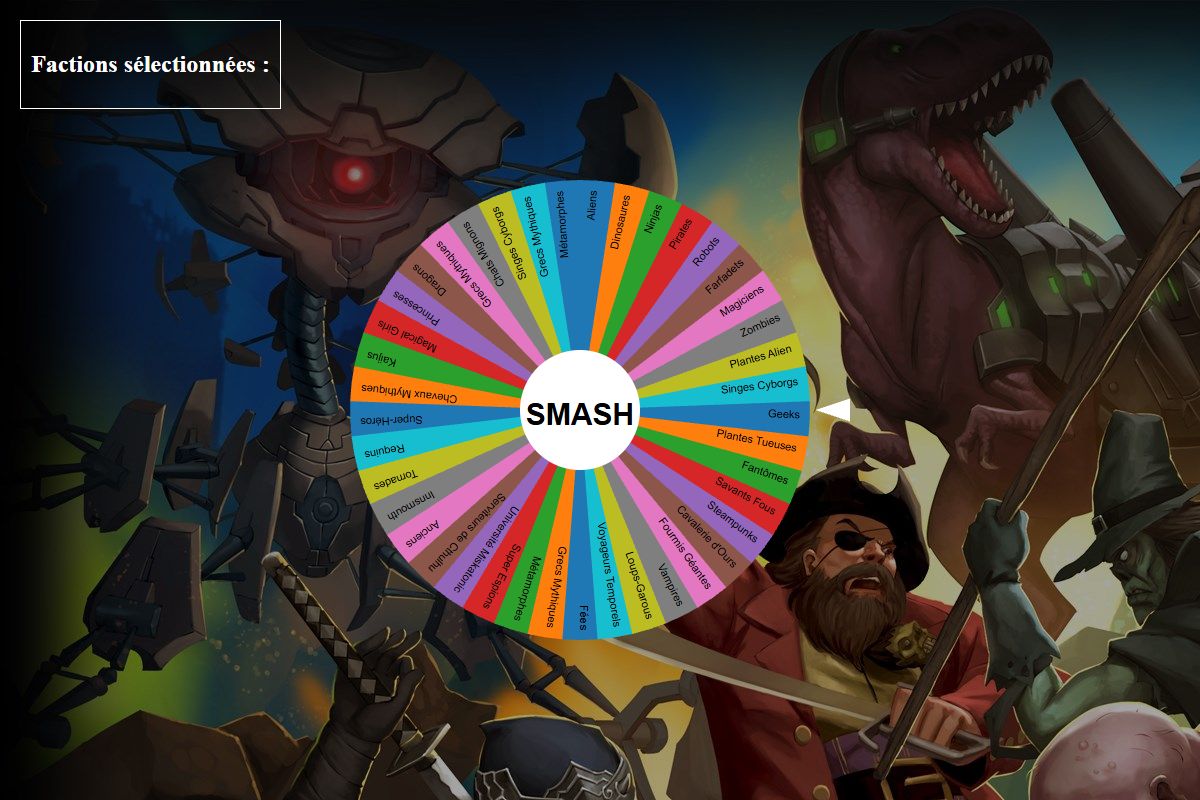 SmashUp Random Wheel